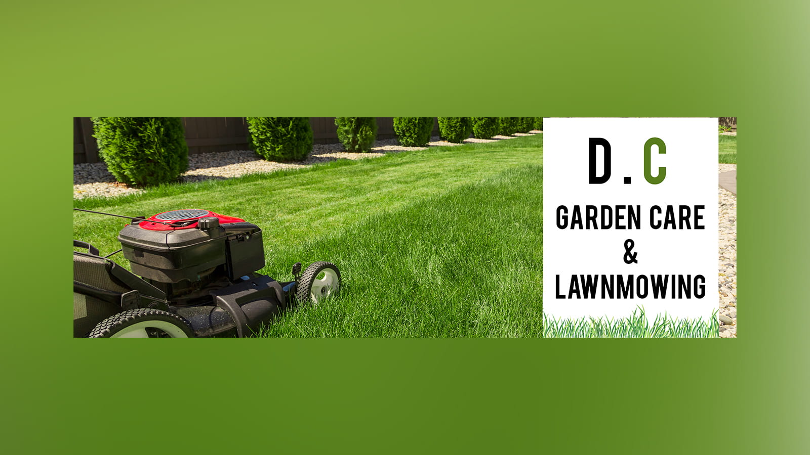 David Creed – Lawnmowing